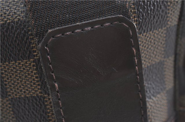 Authentic Louis Vuitton Damier Naviglio Shoulder Cross Body Bag N45255 LV J0135