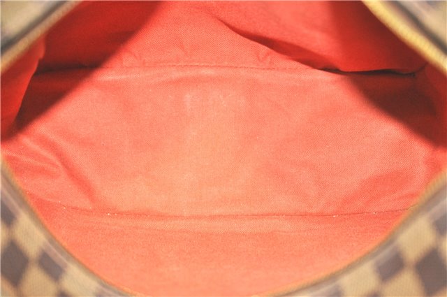 Authentic Louis Vuitton Damier Naviglio Shoulder Cross Body Bag N45255 LV J0135