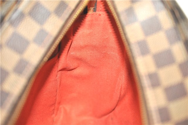 Authentic Louis Vuitton Damier Naviglio Shoulder Cross Body Bag N45255 LV J0135