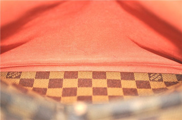 Authentic Louis Vuitton Damier Naviglio Shoulder Cross Body Bag N45255 LV J0135