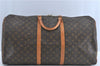 Authentic Louis Vuitton Monogram Keepall 60 Travel Boston Bag M41422 LV J0136