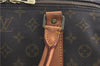 Authentic Louis Vuitton Monogram Keepall 60 Travel Boston Bag M41422 LV J0136