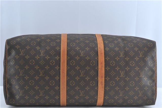 Authentic Louis Vuitton Monogram Keepall 60 Travel Boston Bag M41422 LV J0136