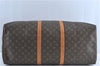 Authentic Louis Vuitton Monogram Keepall 60 Travel Boston Bag M41422 LV J0136