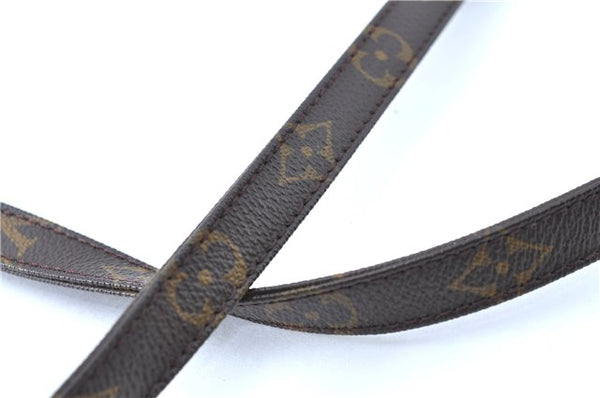Authentic Louis Vuitton Monogram Brown Shoulder Strap 38.2" LV J0151
