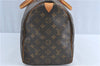 Authentic Louis Vuitton Monogram Speedy 40 Hand Bag M41522 LV J0153