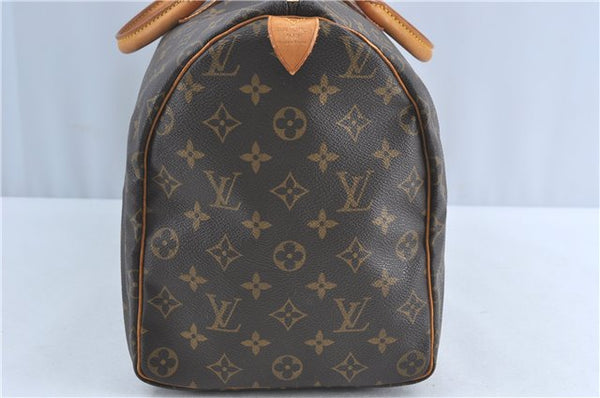 Authentic Louis Vuitton Monogram Speedy 40 Hand Bag M41522 LV J0153