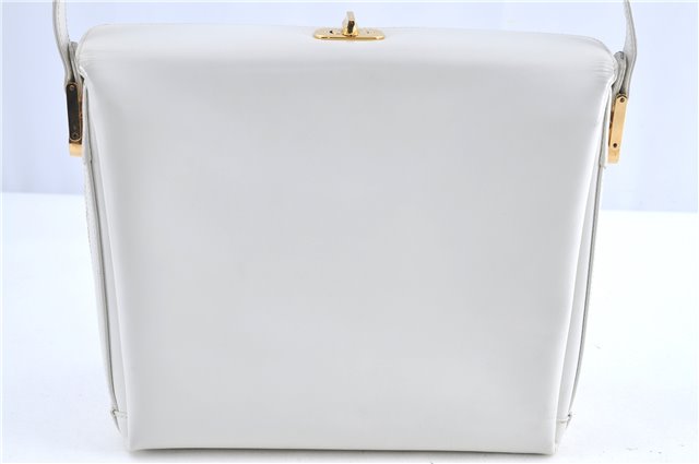 Authentic GUCCI Shoulder Cross Body Bag Purse Leather White J0155