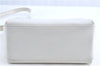 Authentic GUCCI Shoulder Cross Body Bag Purse Leather White J0155