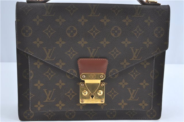 Authentic Louis Vuitton Monogram Monceau 2Way Shoulder Hand Bag M51185 LV J0161