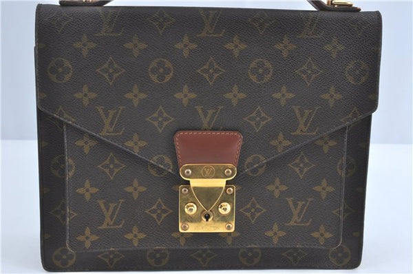 Authentic Louis Vuitton Monogram Monceau 2Way Shoulder Hand Bag M51185 LV J0161