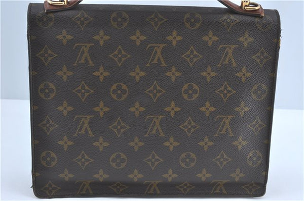 Authentic Louis Vuitton Monogram Monceau 2Way Shoulder Hand Bag M51185 LV J0161