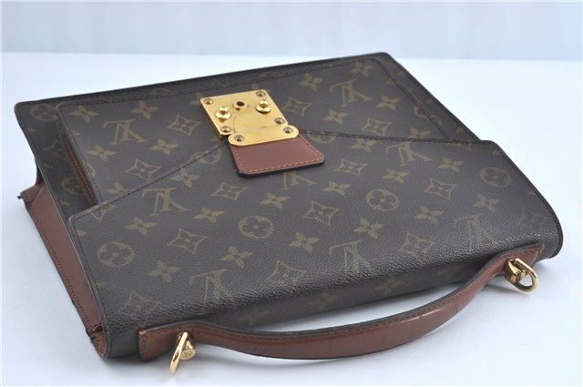 Authentic Louis Vuitton Monogram Monceau 2Way Shoulder Hand Bag M51185 LV J0161