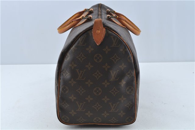 Authentic Louis Vuitton Monogram Speedy 40 Hand Bag M41522 LV J0162