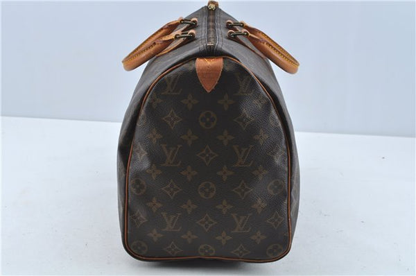 Authentic Louis Vuitton Monogram Speedy 40 Hand Bag M41522 LV J0162