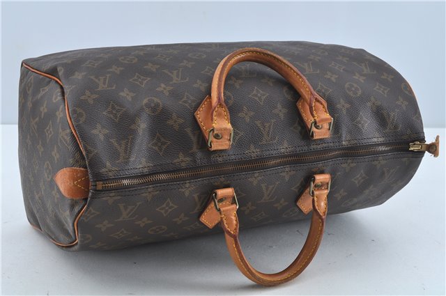 Authentic Louis Vuitton Monogram Speedy 40 Hand Bag M41522 LV J0162