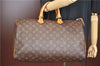 Authentic Louis Vuitton Monogram Speedy 40 Hand Bag M41522 LV J0162