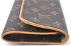Authentic Louis Vuitton Monogram Pochette Twin GM Shoulder Bag M51852 LV J0163