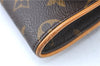 Authentic Louis Vuitton Monogram Pochette Twin GM Shoulder Bag M51852 LV J0163