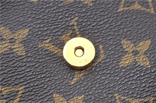 Authentic Louis Vuitton Monogram Pochette Twin GM Shoulder Bag M51852 LV J0163