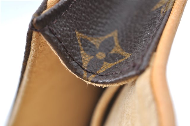 Authentic Louis Vuitton Monogram Pochette Twin GM Shoulder Bag M51852 LV J0163