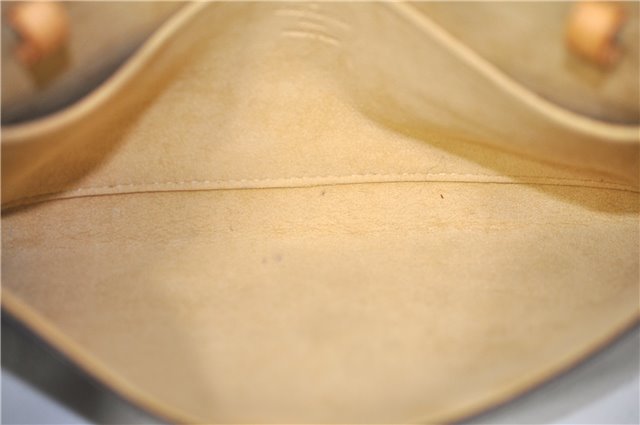 Authentic Louis Vuitton Monogram Pochette Twin GM Shoulder Bag M51852 LV J0163