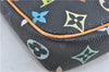 Louis Vuitton Monogram Multicolor Pochette Accessoires Pouch M92648 Black J0164