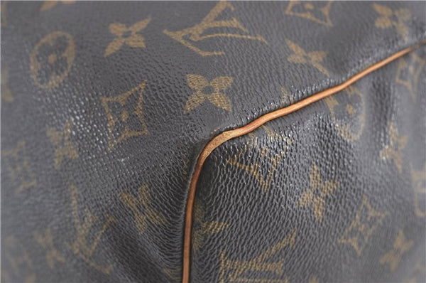 Authentic Louis Vuitton Monogram Speedy 30 Hand Boston Bag M41526 LV J0165