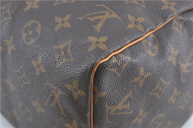 Authentic Louis Vuitton Monogram Speedy 30 Hand Boston Bag M41526 LV J0165