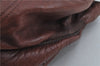 Authentic FENDI Spy Bag Shoulder Hand Bag Leather Brown J0170