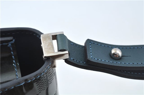 Authentic Louis Vuitton Damier Vernis Cabaret Shoulder Bag Green M92125 LV J0185