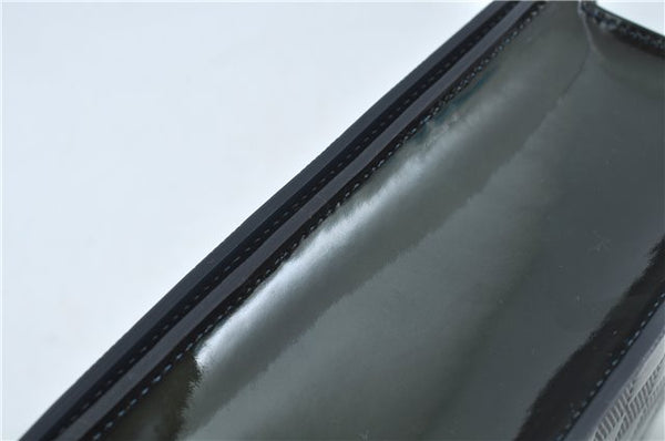 Authentic Louis Vuitton Damier Vernis Cabaret Shoulder Bag Green M92125 LV J0185