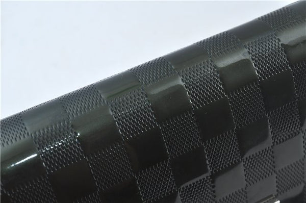 Authentic Louis Vuitton Damier Vernis Cabaret Shoulder Bag Green M92125 LV J0185