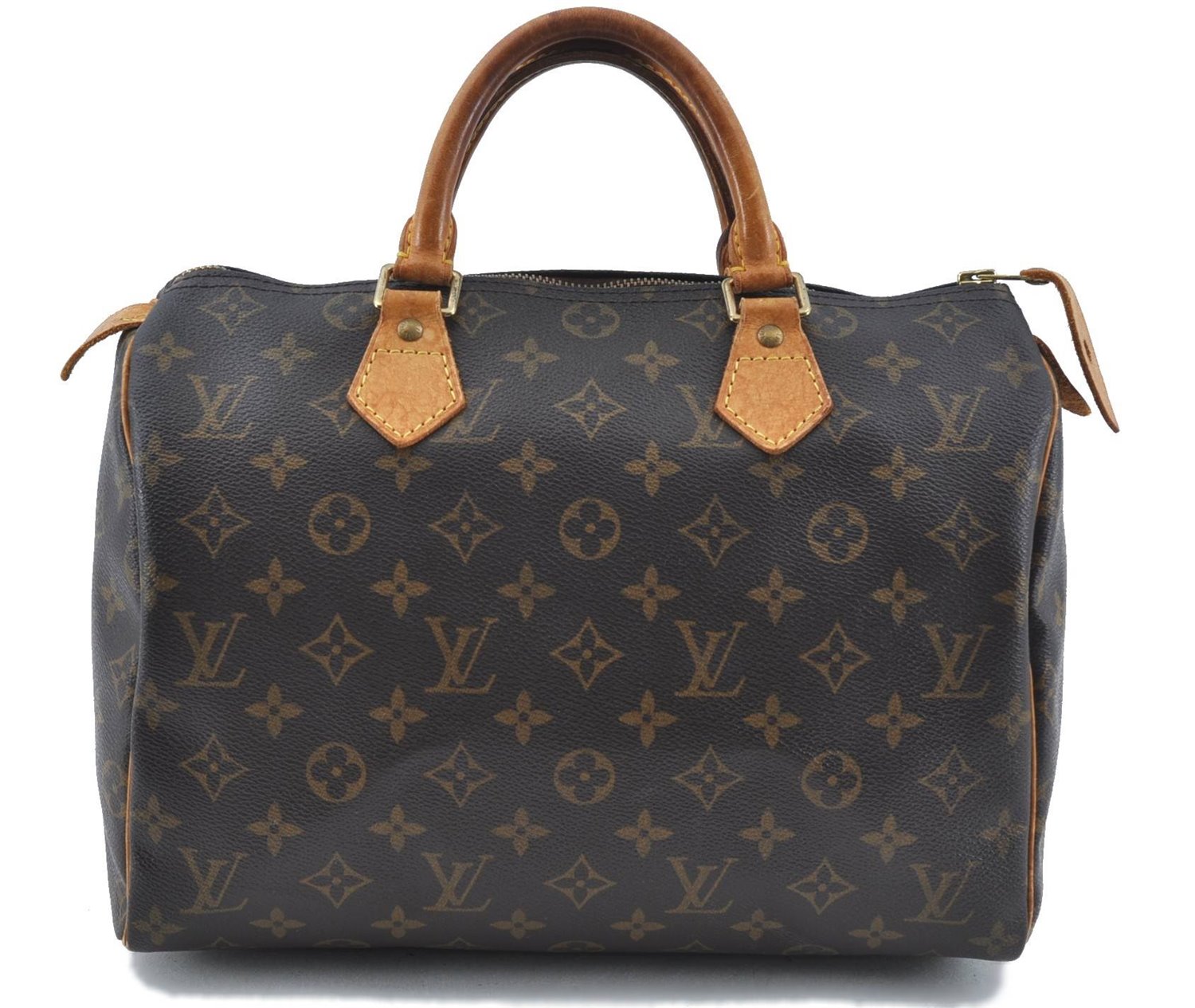 Authentic Louis Vuitton Monogram Speedy 30 Hand Bag M41526 LV J0192