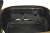 Authentic CHANEL Vanity Cosmetic Hand Bag Enamel Black CC J0196