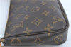 Authentic Louis Vuitton Monogram Pochette Accessoires Pouch M51980 LV J0204