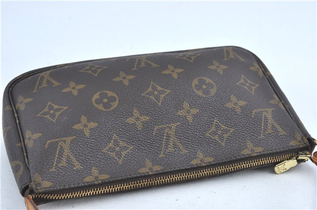 Authentic Louis Vuitton Monogram Pochette Accessoires Pouch M51980 LV J0204