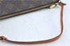 Authentic Louis Vuitton Monogram Pochette Accessoires Pouch M51980 LV J0204