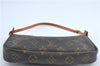 Authentic Louis Vuitton Monogram Pochette Accessoires Pouch M51980 LV J0204