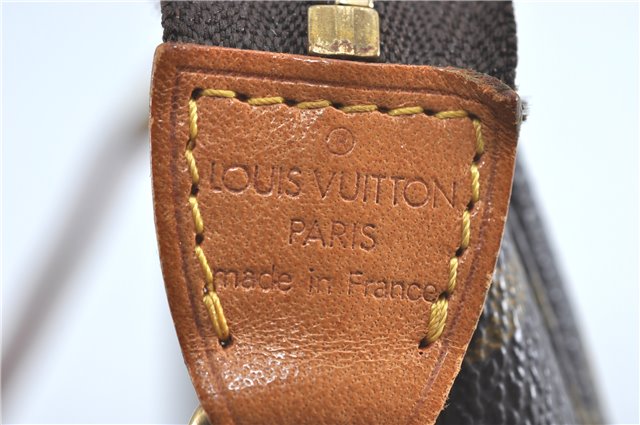Authentic Louis Vuitton Monogram Pochette Accessoires Pouch M51980 LV J0204