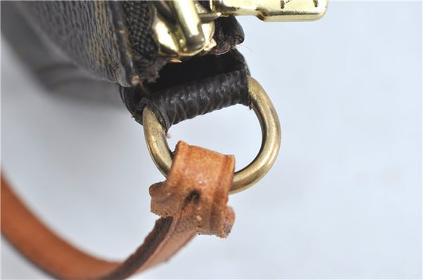 Authentic Louis Vuitton Monogram Pochette Accessoires Pouch M51980 LV J0204