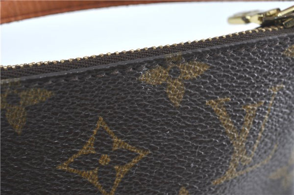 Authentic Louis Vuitton Monogram Pochette Accessoires Pouch M51980 LV J0204