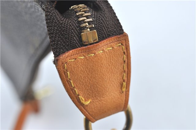 Authentic Louis Vuitton Monogram Pochette Accessoires Pouch M51980 LV J0204