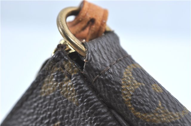 Authentic Louis Vuitton Monogram Pochette Accessoires Pouch M51980 LV J0204