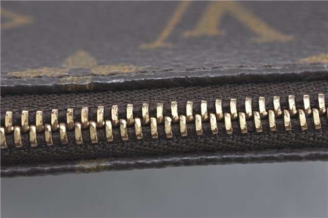 Authentic Louis Vuitton Monogram Pochette Accessoires Pouch M51980 LV J0204