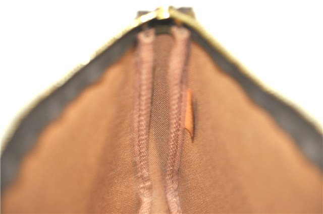 Authentic Louis Vuitton Monogram Pochette Accessoires Pouch M51980 LV J0204