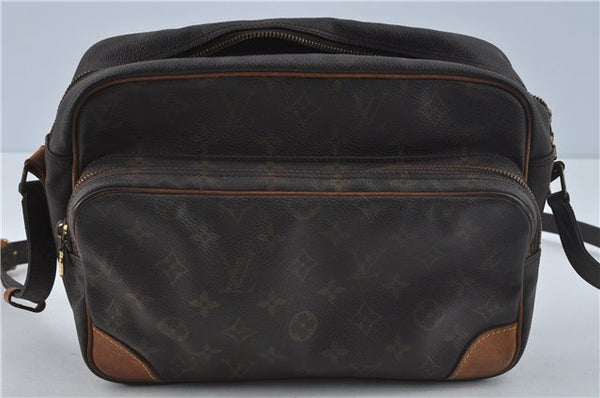 Authentic Louis Vuitton Monogram Nile Shoulder Cross Bag M45244 Junk LV J0205