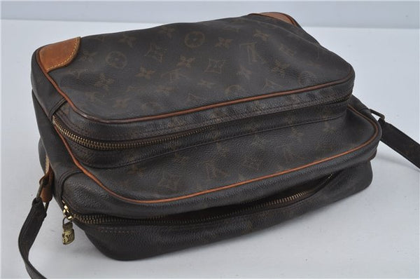 Authentic Louis Vuitton Monogram Nile Shoulder Cross Bag M45244 Junk LV J0205