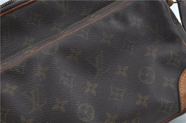 Authentic Louis Vuitton Monogram Nile Shoulder Cross Bag M45244 Junk LV J0205