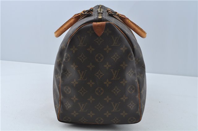 Authentic Louis Vuitton Monogram Keepall 45 Boston Bag M41428 LV J0206